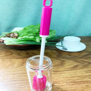 Silicone Cup Brush Long Handle 360 Degree Rotating Cleaner