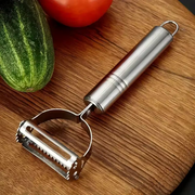 Stainless Steel Vegetable Peeler and Julienne Slicer Multifunctional Kitchen Tool for Potato Fruit and Vegetables Essential Food Prep Tool