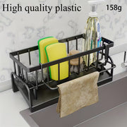 Multifunctional PP Sponge Holder Faucet Mount Space Saving