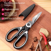 Heavy Duty Stainless Steel Kitchen Scissors Multi Purpose Poultry Shears for Cutting Meat Fish and Bones Kitchen Tool