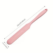 Food Grade Silicone Spatula Set Non Stick Baking and Mixing Utensils Heat Resistant Kitchen Tools for Cake Cream Jam and Cooking Use