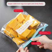 Reusable Food Storage Bags Leakproof Freezer Bags for Fruits Vegetables Meat and Grains Airtight Kitchen Storage Pack