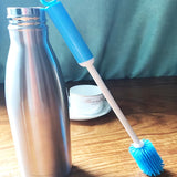 Silicone Cup Brush Long Handle 360 Degree Rotating Cleaner