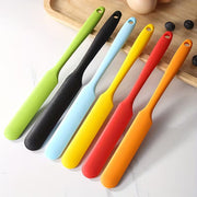 Food Grade Silicone Spatula Set Non Stick Baking and Mixing Utensils Heat Resistant Kitchen Tools for Cake Cream Jam and Cooking Use
