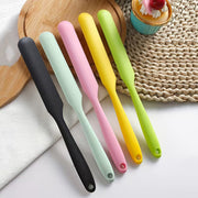 Food Grade Silicone Spatula Set Non Stick Baking and Mixing Utensils Heat Resistant Kitchen Tools for Cake Cream Jam and Cooking Use