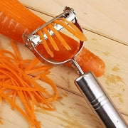 Stainless Steel Vegetable Peeler and Julienne Slicer Multifunctional Kitchen Tool for Potato Fruit and Vegetables Essential Food Prep Tool